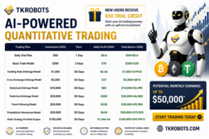 TKROBOTS Launches AI Quant Trading Platform With Free Trial Access for New Users